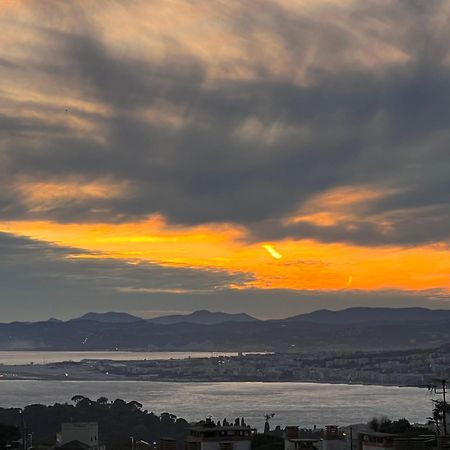 Agreable 3 Pieces Climatise Avec Vue Mer Et Parking Вільфранш-сюр-Мер Екстер'єр фото
